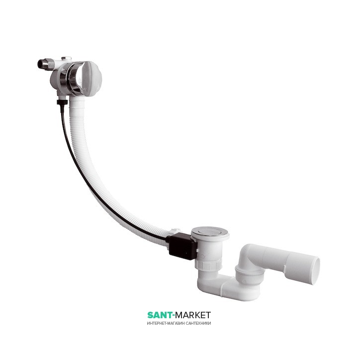 Слив-перелив для ванны Jika Deep автомат 40/50 мм хром H2948170040001