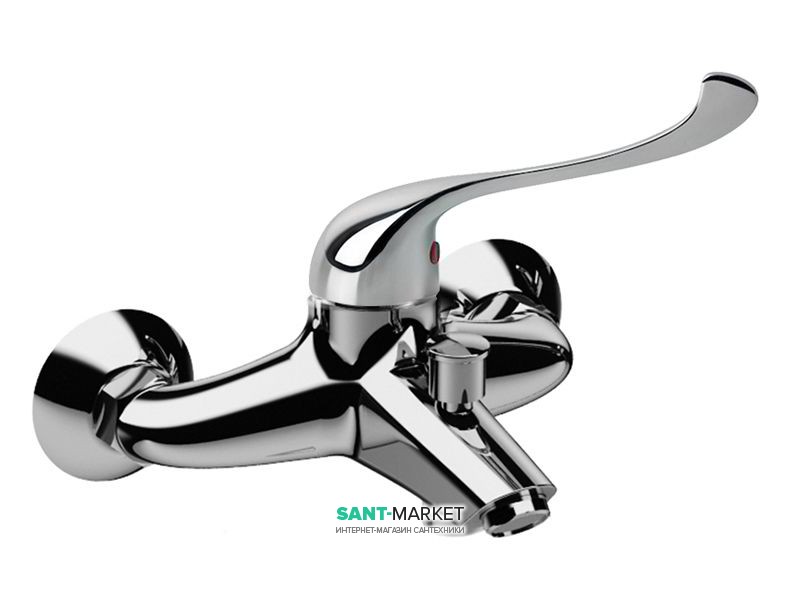 Смеситель Jika Deep с медицинским рычагом хром H3211U70044091