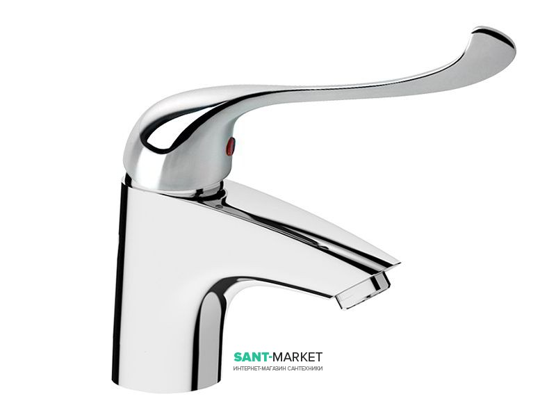 Змішувач для раковини Jika Deep з медичним важелем хром H3111U10041191