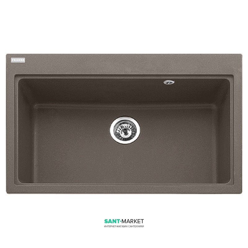 Мийка для кухні Franke Fiji FIG 610-80 врізна прямокутна Fragranite шторм 114.0367.658