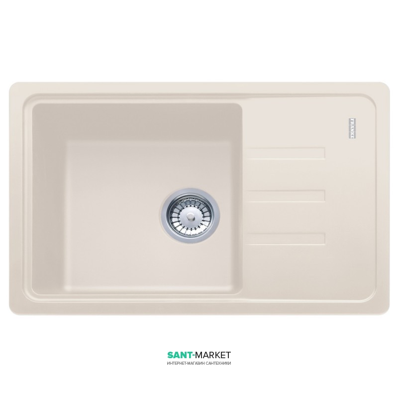 Мийка для кухні Franke Malta BSG 611-62 врізна зворотний Fragranite ваніль 114.0375.043