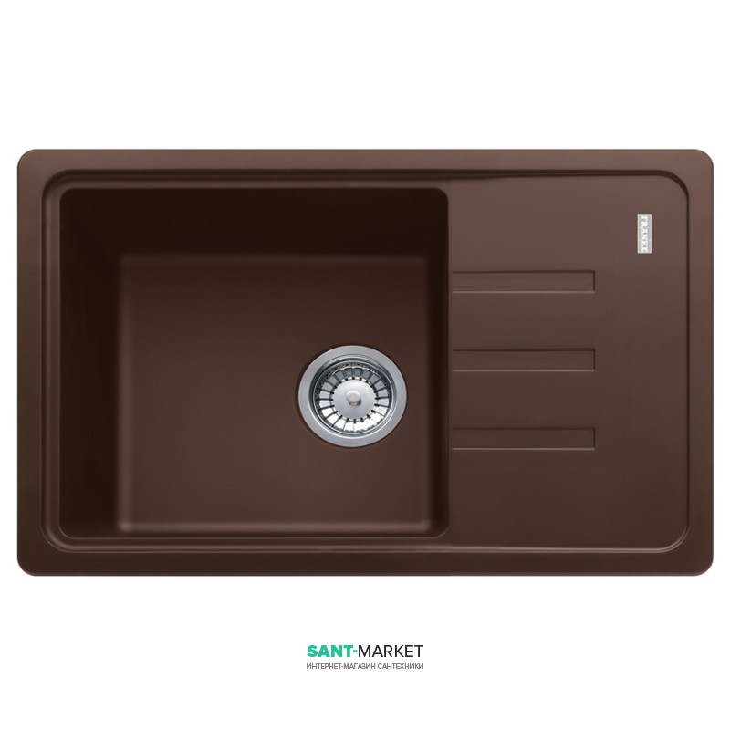 Мийка для кухні Franke Malta BSG 611-62 врізна зворотний Fragranite шоколад 114.0375.048