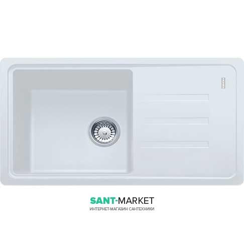 Мойка для кухни Franke Malta BSG 611-78 врезная оборотная Fragranite белый 114.0375.033