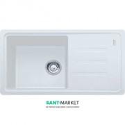 Мийка для кухні Franke Malta BSG 611-78 врізна зворотний Fragranite білий 114.0375.033