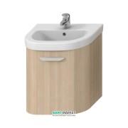 Тумба підвісна під раковину Jika Deep 50 см напівкругла ясен H4541314343401