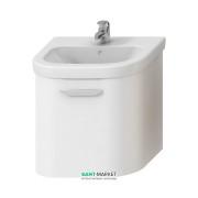 Тумба підвісна під раковину Jika Deep 55 см напівкругла білий H4541324345001