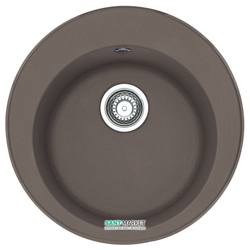 Мийка для кухні Franke Ronda ROG 610 врізна кругла Fragranite шторм 114.0381.024