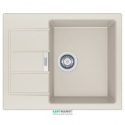 Мойка для кухни Franke Sirius SID 611-62 врезная оборотная с двумя отверстиями Tectonite маскарпоне 114.0497.936