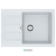 Мойка для кухни Franke Sirius SID 611-62 Slim врезная оборотная с двумя отверстиями Tectonite белый 114.0497.939