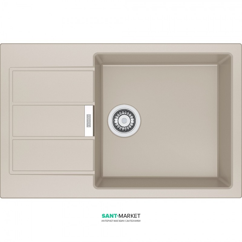 Мойка для кухни Franke Sirius SID 611-78 XL врезная оборотная с двумя отверстиями Tectonite сахара 114.0497.953