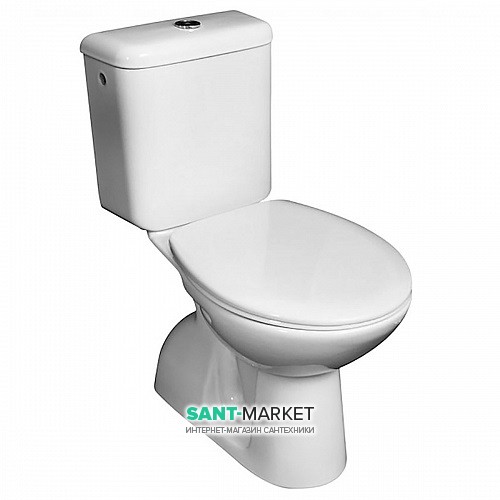 Унітаз-компакт підлоговий Jika Lyra Plus з бачком кераміка білий H8253970002421