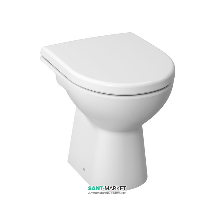 Унітаз підлоговий Jika Lyra Plus горизонтальний випуск кераміка білий H8213860000001