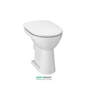 Унитаз напольный Jika Lyra Plus горизонтальный выпуск керамика белый H8253860000001