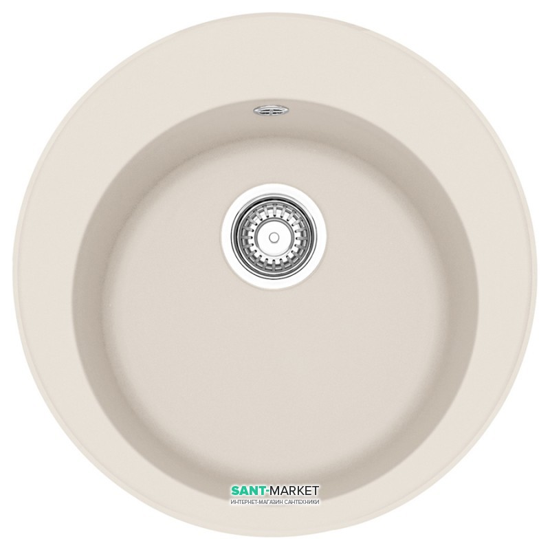 Мийка для кухні Franke Ronda ROG 610 врізна кругла Fragranite ваніль 114.0381.021