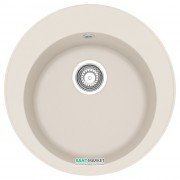 Мойка для кухни Franke Ronda ROG 610 врезная круглая Fragranite ваниль 114.0381.021