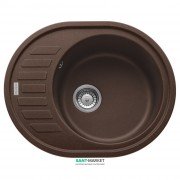 Мойка для кухни Franke Ronda ROG 611-62 врезная оборотная Fragranite шоколад 114.0381.075