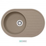 Мийка для кухні Franke Ronda ROG 611 врізна зворотний Fragranite мигдаль 114.0381.064