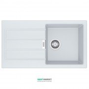 Мойка для кухни Franke Sirius SID 611-78 Slim врезная оборотная с двумя отверстиями Tectonite белый 114.0497.958
