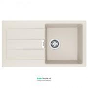 Мойка для кухни Franke Sirius SID 611-78 Slim врезная оборотная с двумя отверстиями Tectonite маскарпоне 114.0497.959