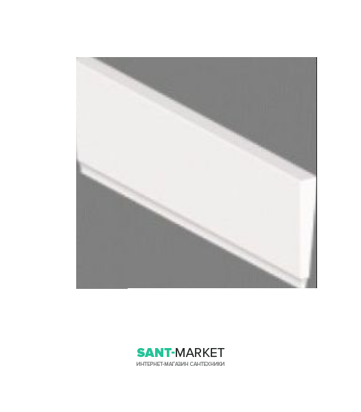 Панель для ванни Jika Lyra Plus фронтальна 160х56 см акрил білий H2968310000001