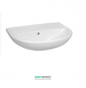 Раковина для ванної Jika Lyra Plus 50х41 см без отвору білий H8143810001091