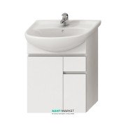 Тумба подвесная под раковину Jika Lyra Plus 65 см белый H4531320383001