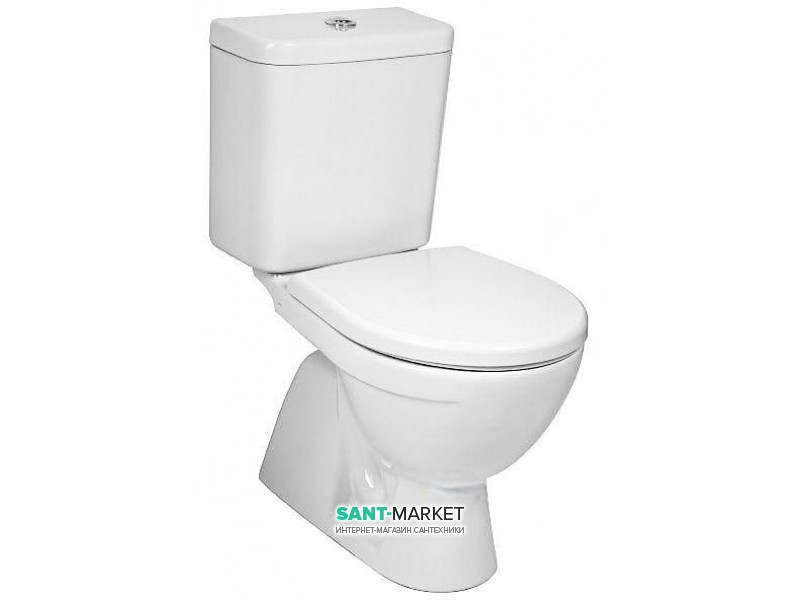 Унітаз-компакт підлоговий Jika Lyra Plus з бачком кераміка білий H8263870002411