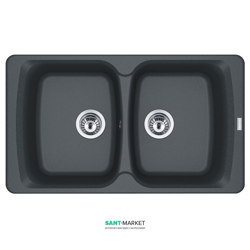 Мойка для кухни Franke Antea AZG 620 врезная оборотная Fragranite графит 114.0498.067