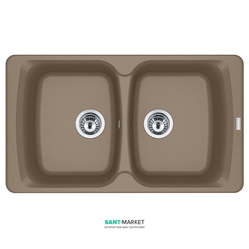 Мойка для кухни Franke Antea AZG 620 врезная оборотная Fragranite миндаль 114.0498.070