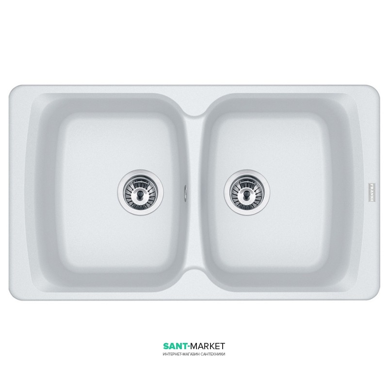Мойка для кухни Franke Antea AZG 620 врезная оборотная Fragranite белый 114.0498.071