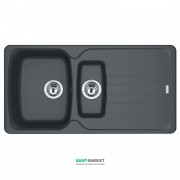 Мойка для кухни Franke Antea AZG 651 врезная оборотная Fragranite графит 114.0498.076