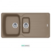 Мойка для кухни Franke Antea AZG 651 врезная оборотная Fragranite миндаль 114.0498.079
