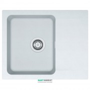 Мийка для кухні Franke Orion OID 611-62 врізна зворотний з двома отворами Tectonite білий 114.0498.007