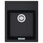 Мийка для кухні Franke Sirius SID 610-40 врізна прямокутна Tectonite чорний 114.0497.988