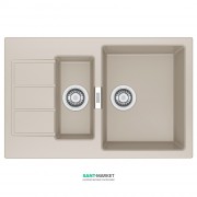 Мойка для кухни Franke Sirius SID 651-78 врезная оборотная с двумя отверстиями Tectonite сахара 114.0497.985