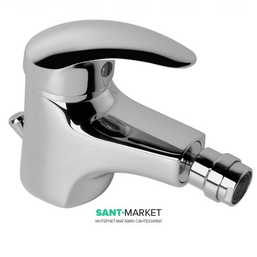 Смеситель для биде Jika Lyra Plus однорычажный с донным клапаном хром H3412710040011