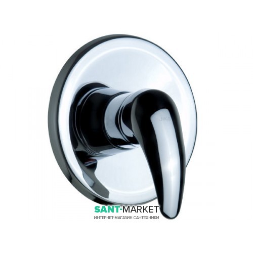 Смеситель для душа Jika Lyra Plus встраиваемый однорычажный хром H3312760040001
