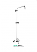 Душевая система Jika Lyra Plus без леек и шланга хром H3352770040001