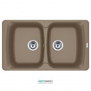 Мойка для кухни Franke Antea AZG 620 врезная оборотная Fragranite миндаль 114.0498.070