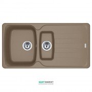 Мойка для кухни Franke Antea AZG 651 врезная оборотная Fragranite миндаль 114.0498.079