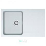 Мийка для кухні Franke Orion OID 611-78 врізна зворотний з двома отворами Tectonite білий 114.0498.010