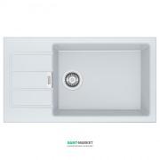 Мойка для кухни Franke Sirius SID 611-78 XL Slim врезная оборотная с двумя отверстиями Tectonite белый 114.0497.982