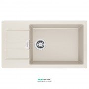 Мойка для кухни Franke Sirius SID 611-78 XL Slim врезная оборотная с двумя отверстиями Tectonite маскарпоне 114.0497.983
