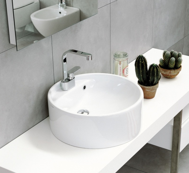 Раковина накладная Flaminia Twin 5050/A