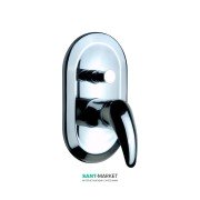 Смеситель для душа Jika Lyra Plus встраиваемый однорычажный хром H3212760040001