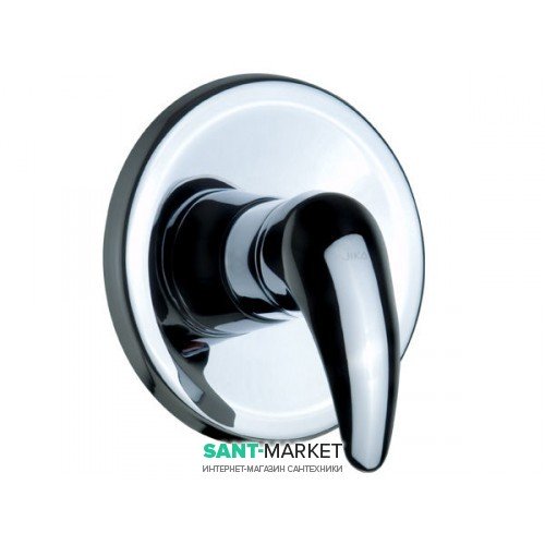 Смеситель для душа Jika Lyra Plus встраиваемый однорычажный хром H3312760040001