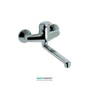 Смеситель для кухни Jika Lyra Plus однорычажный настенный хром H3512770042101