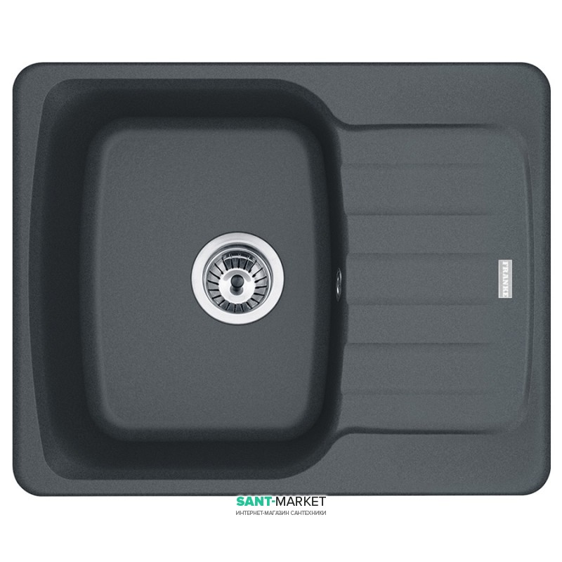 Мойка для кухни Franke Antea AZG 611-62 врезная оборотная Fragranite графит 114.0499.155