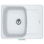 Мийка для кухні Franke Antea AZG 611-62 врізна зворотний Fragranite білий 114.0499.163