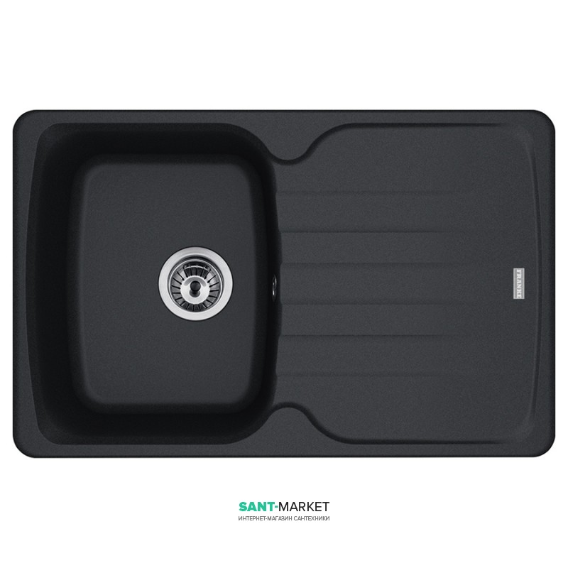 Мойка для кухни Franke Antea AZG 611-78 врезная оборотная Fragranite оникс 114.0499.170